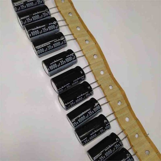 1000MF 35V 12x25 NICHICON ELKO KONDANSATÖR resmi