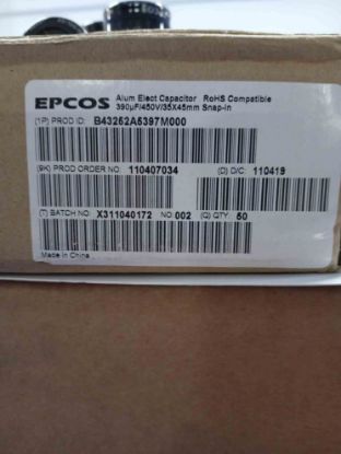 B43252A5397M000 390MF 450V 35x45 EPCOS ELKO KONDANSATÖR resmi