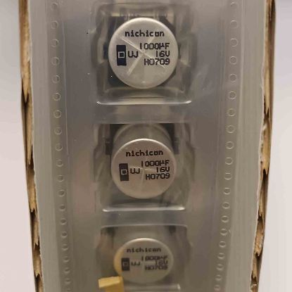 UUJ1C102MNL1MS 1000MF 16V 16x16.5 NICHICON SMD KONDANSATÖR resmi