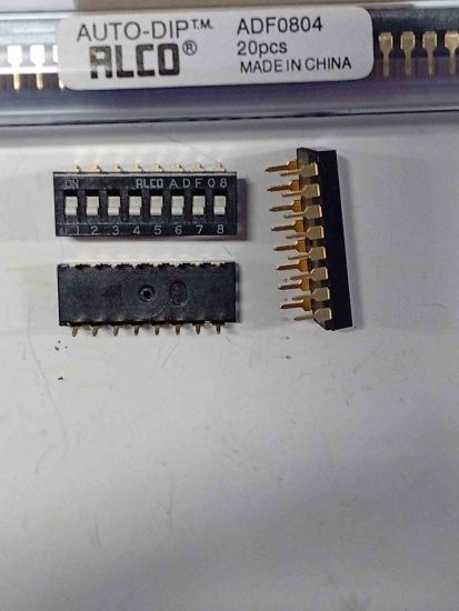 ADF0804 8 Lİ 8 Lİ DİP SWICH Swich resmi