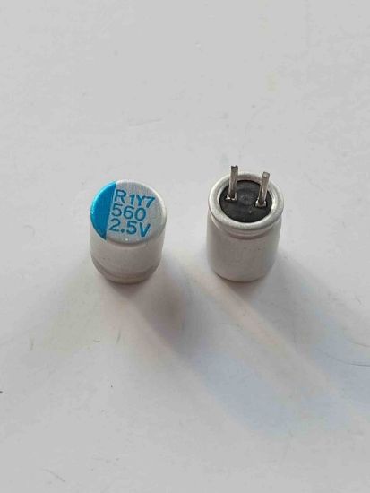 R 1Y7 560 2.5V 560MF 2.5V 6x8 ELKO KONDANSATÖR resmi