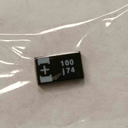 100J74 10MF smd TANTAL resmi