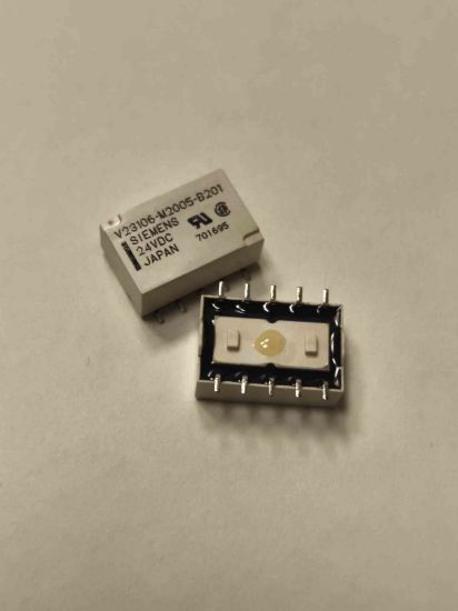 V23106-M2005-B201 24V 1A 2C 10PIN SIEMENS Mini RÖLE resmi