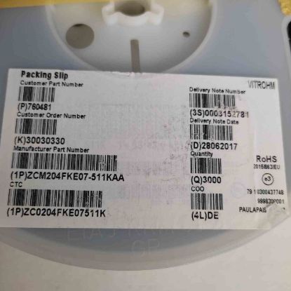 ZCM204FKE07-511KAA melf 511K DİRENÇ resmi