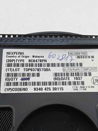 BC847BPN SMD TRANSİSTÖR resmi