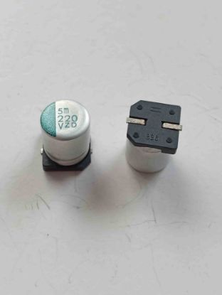 220MF 6.3V SMD ELKO resmi