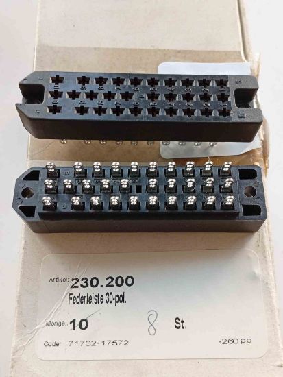 230.200 FEDERLEISTE 30-POL resmi