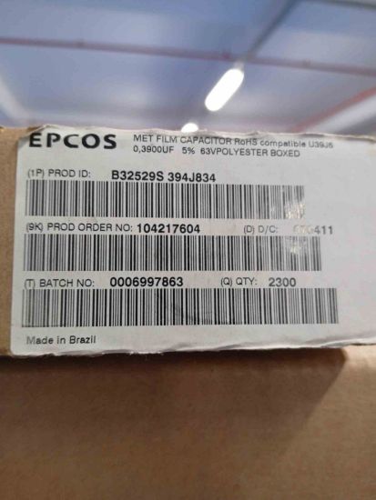 B32529S394J834 390nf 63v rm5 KONDANSATÖR resmi