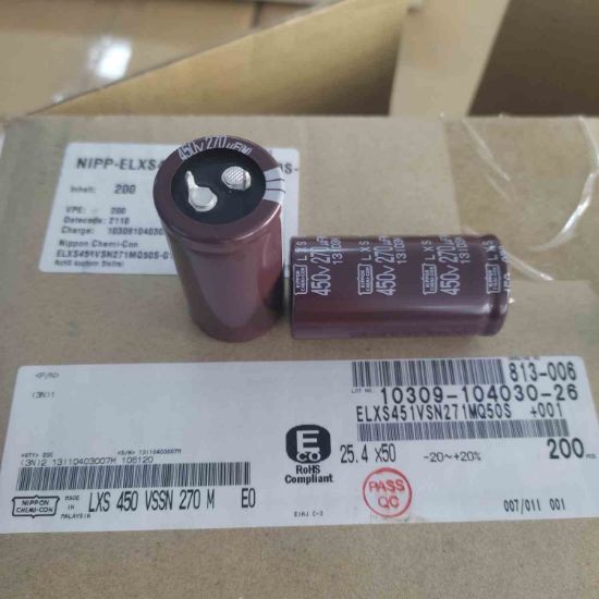 ELXS451VSN271MQ50S 270MF 450V resmi
