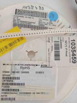 CRCW8051007K68 7K68 805 VISHAY SMD DİRENÇ resmi