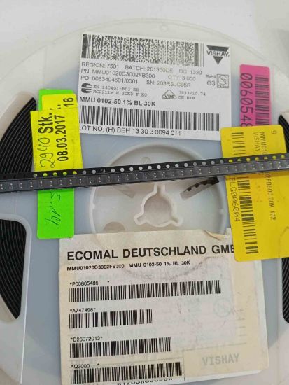 MMU01020C3002FB500 30K 102 VISHAY DİRENÇ resmi