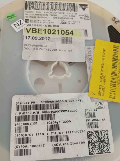 MU0102-50BL3K32 3K32 102 VISHAY TRİMER DİRENÇ resmi